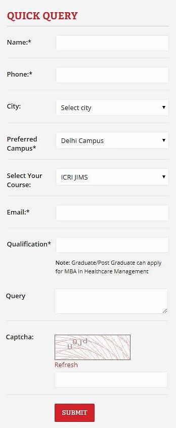 Application Form-Institute of Clinical Research India