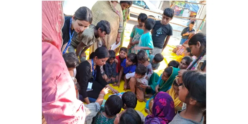 IIHMR Delhi Organised a Community Outreach Program for Disaster Risk Reduction