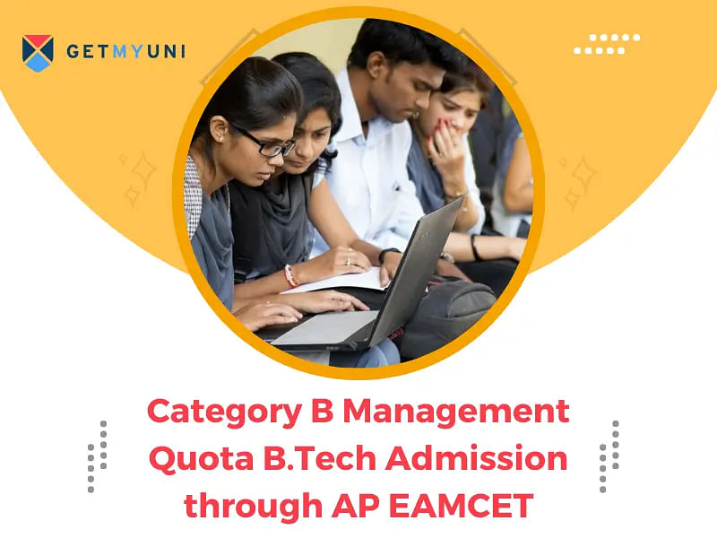 Category B Management Quota B.Tech Admission through AP EAMCET
