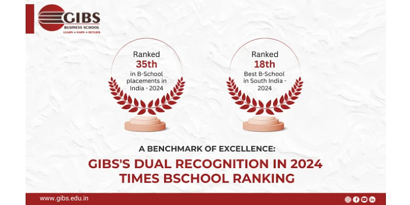 A Benchmark of Excellence: GIBS's Dual Recognition in 2024 TimesBSchool Ranking