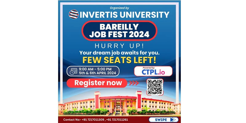 Invertis Buzz: Bareilly’s Biggest Job Fest with 5000+ Job Openings 