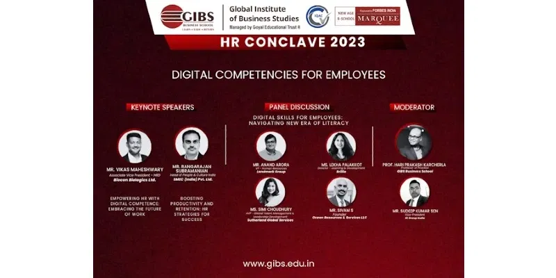GIBS Bangalore Hosts HR Conclave on Digital Competencies for Employees: Empowering the Workforce of Tomorrow