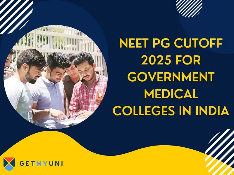 NEET PG Cutoff 2025 for Government Medical Colleges in India