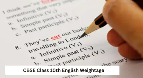 CBSE Class 10th English Weightage 2026 - Check chapter wise weightage