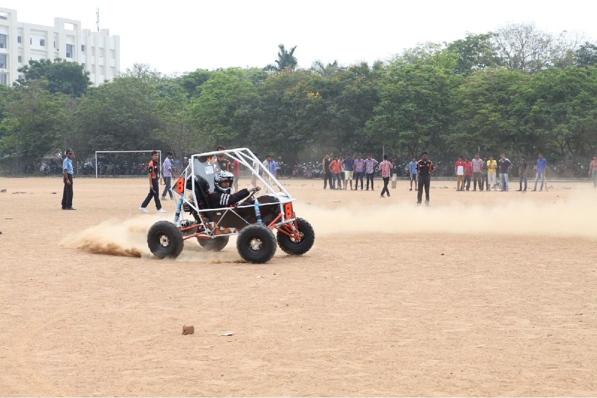 A year was what it took to build a hybrid racing vehicle from the ground up