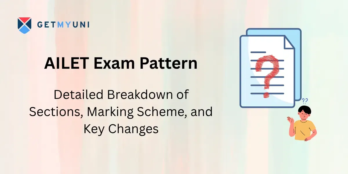 AILET Exam Pattern 2026: Detailed Breakdown of Sections, Marking Scheme, and Key Changes