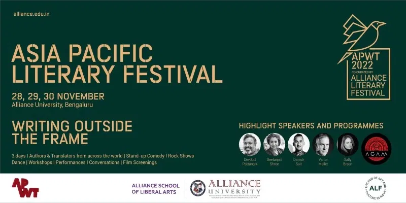 Alliance University to Host Asia Pacific Literary Festival Between Nov 28 & 30, 2022