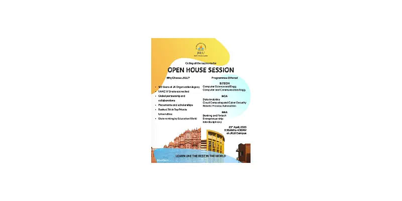 JKLU To Host An Open House Session for Prospective Students on 23rd April, 2023