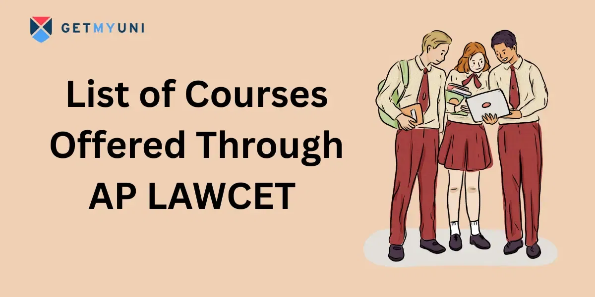 List of Courses Offered Through AP LAWCET 2025