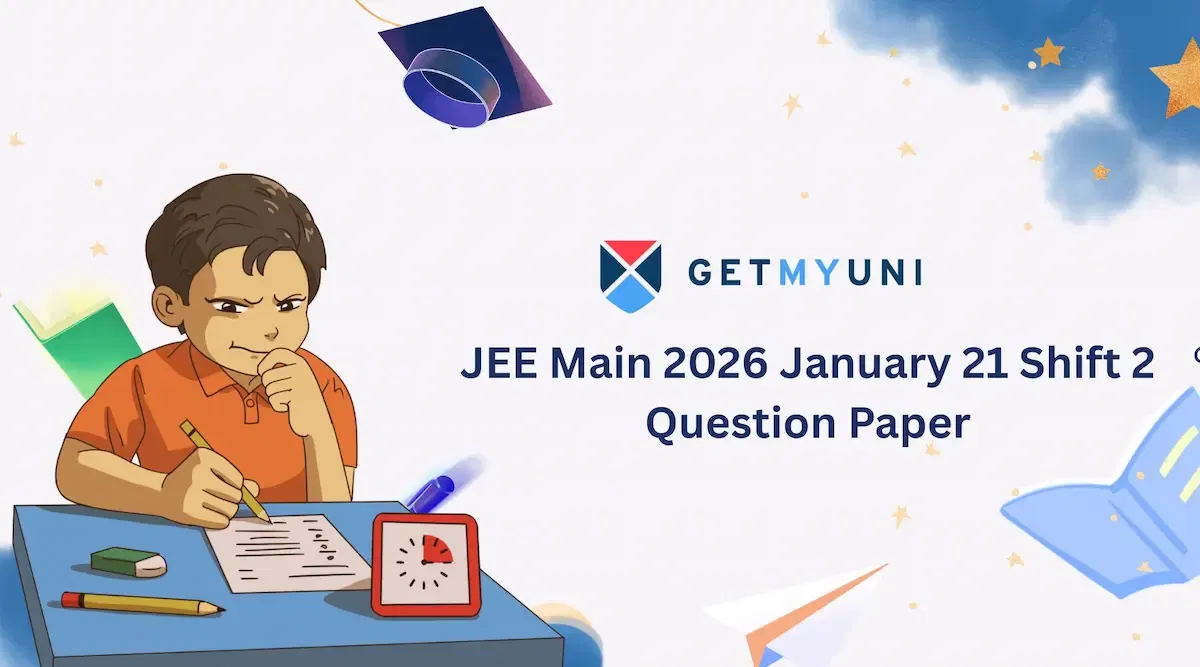 JEE Main 2026 January 21 Shift 2 Question Paper