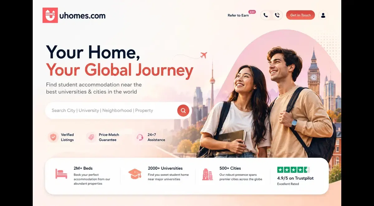 uhomes.com: Your Go-To Platform for International Student Accommodation