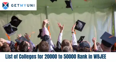 List of Colleges for 20000 to 50000 Rank in WBJEE
