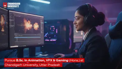 Pursue B.Sc. in Animation, VFX & Gaming (Hons.) at Chandigarh University, Uttar Pradesh
