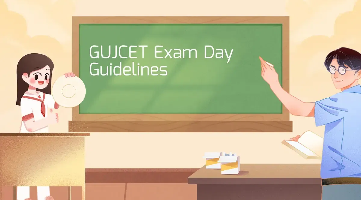 GUJCET Exam Day Guidelines 2026: Dress Code, OMR Sheet Instructions, Items to Carry