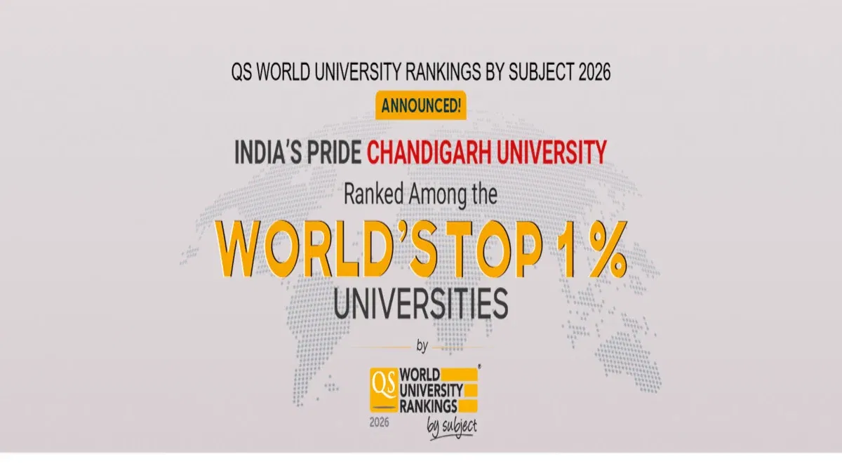 Chandigarh University Achieves Remarkable Growth in QS World University Rankings by Subject 2026