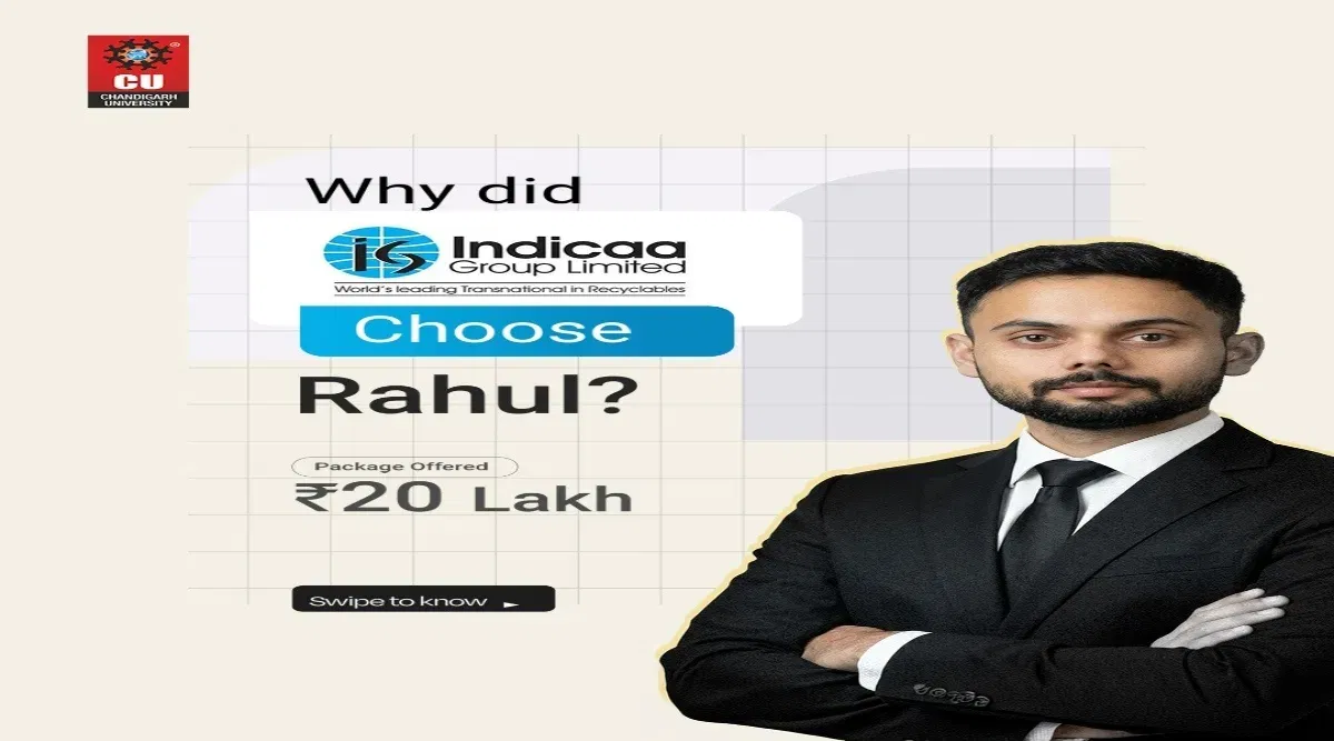 CU MBA Student Secures ₹20 Lakh Placement with Indicaa Group Limited