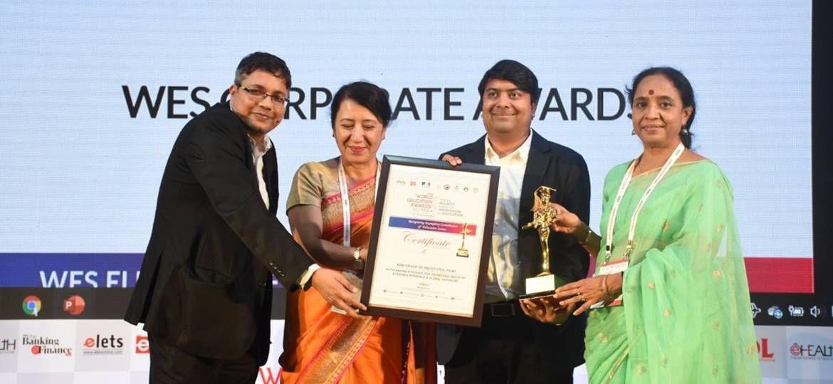 ASM Group of Institutes Received World Education Summit Award 2019