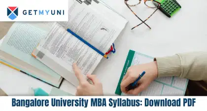 Bangalore University MBA Syllabus 2026: Download PDF