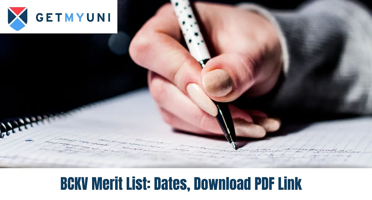 BCKV Merit List 2024: Dates, Download PDF Link