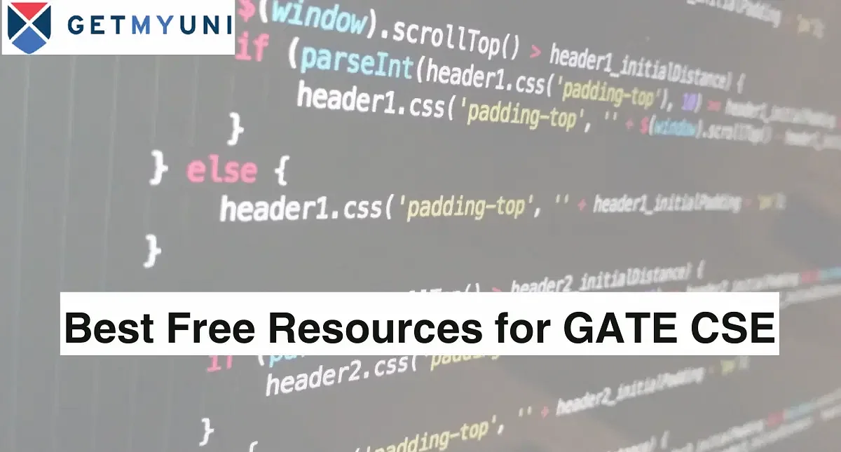 Best Free Resources for GATE CSE 2025