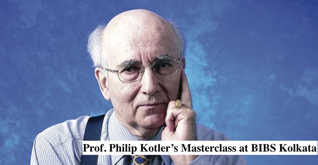 BIBS Organizes a Masterclass With The Father Of Modern Marketing, Prof. Philip Kotler