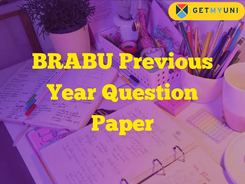BRABU Previous Year Question Paper: Download PDF