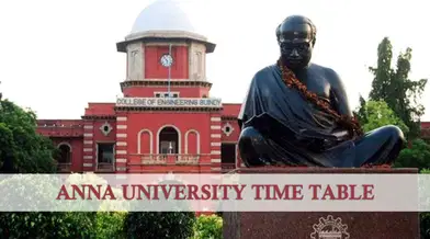 Anna University Time Table 2025: Check Direct Link of UG and PG Courses Timetable