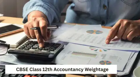 CBSE Class 12th Accountancy Weightage 2026 - Check chapter wise weightage