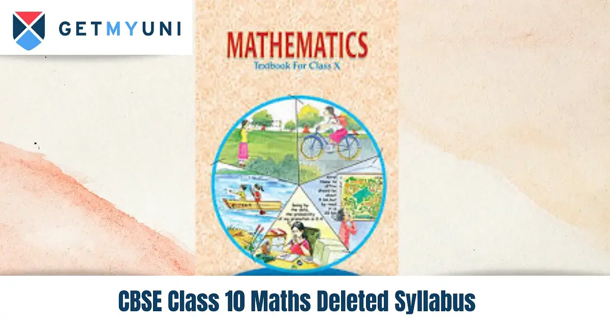 CBSE Class 10 Maths Deleted Syllabus 2024-25: Exercise Wise 