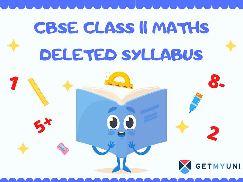 CBSE Class 11 Maths Deleted Syllabus 2024-25 - Download PDF
