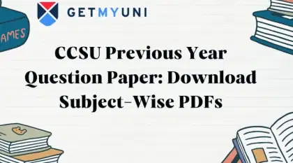 CCSU Previous Year Question Paper: PDF Download