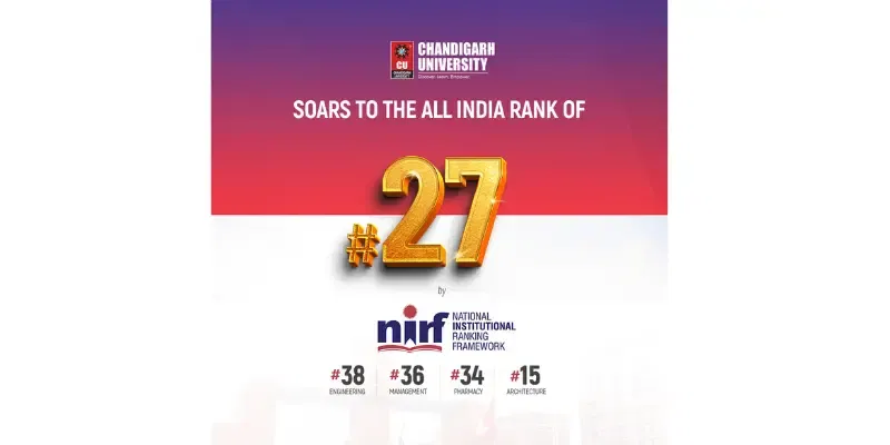 Chandigarh University Secures a Top Spot in NIRF Rankings 2023
