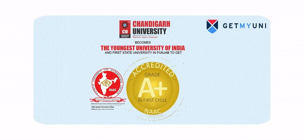 Chandigarh University has been Ranked ‘A+’ by NAAC
