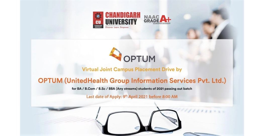 Chandigarh University Hosts A Virtual Joint Placement Drive