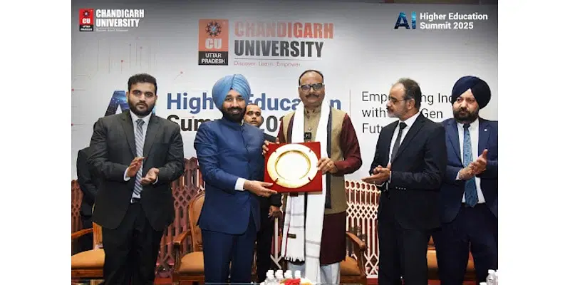 Chandigarh University Organized AI Higher Education Summit 2025