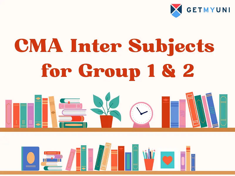 CMA Inter Subjects 2024 for Group 1 & 2