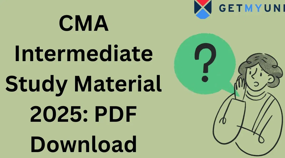 CMA Intermediate Study Material 2025: Download PDF