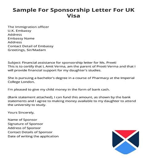 32+ Sample Letter For Sponsorship For Visa