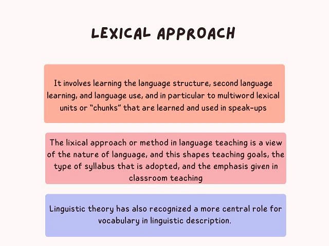Lexical Approach