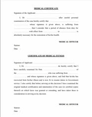 Medical Certificate Format For Students Sample Format PDF Files 