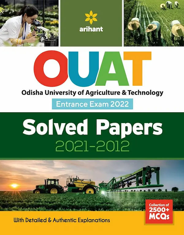 OUAT Solved Papers by Arihant Publication