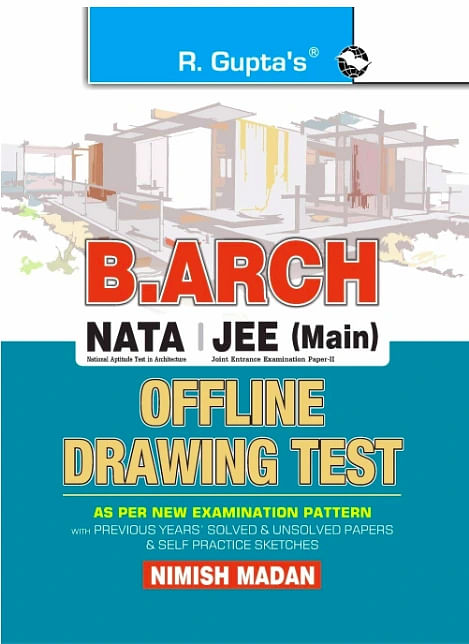 B. Arch. NATA/JEE (Main) Offline Drawing Test Guide by Nimish Madan