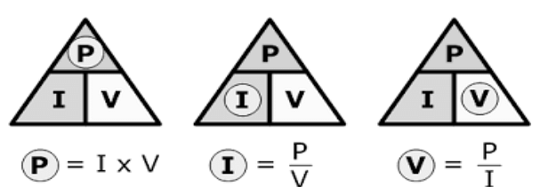 Calculation of Electrical Power Using Ohm’s Law