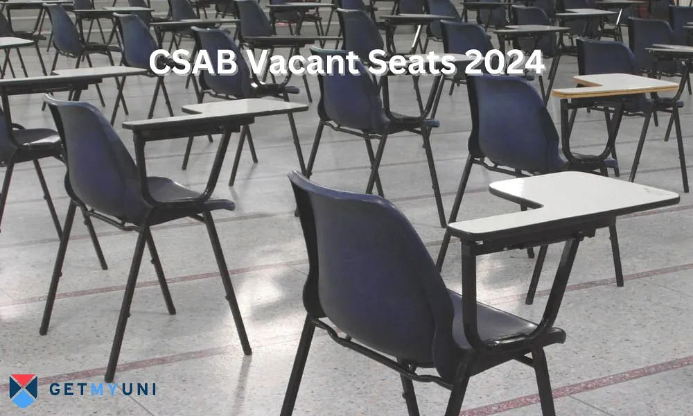 CSAB Vacant Seats 2024 - Check Institute-Wise Seats