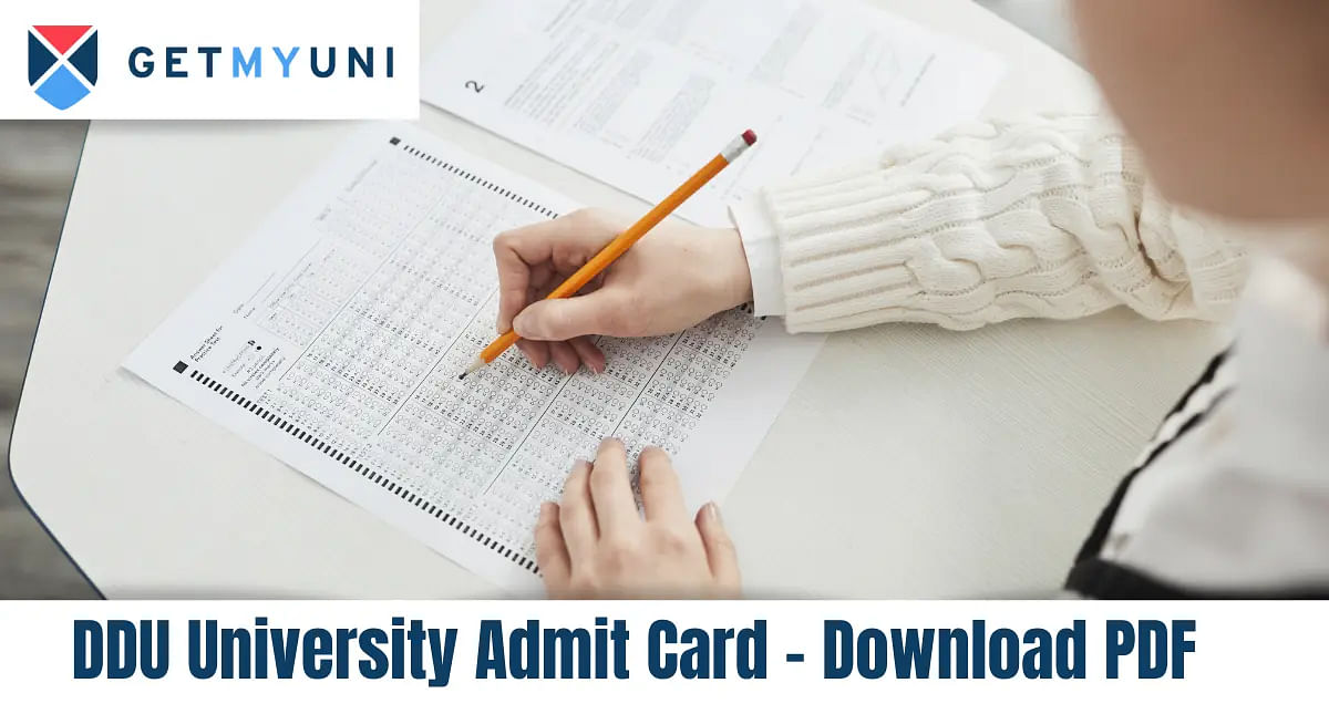 DDU University Admit Card 2024 - Download PDF