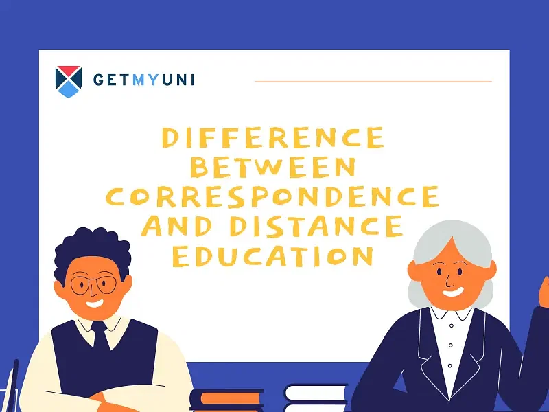 Difference Between Correspondence and Distance Education