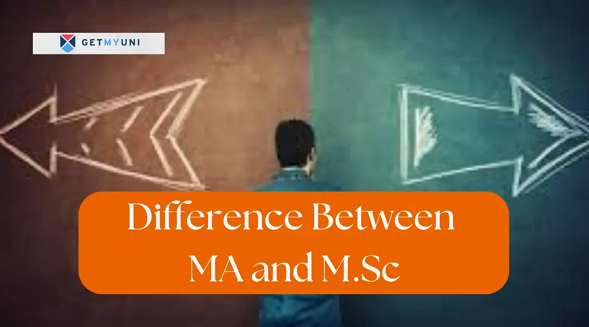 Difference Between MA and MSc