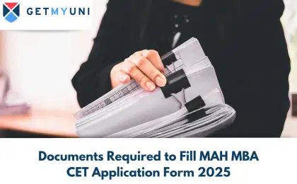 Documents Required to Fill MAH MBA CET Application Form 2025