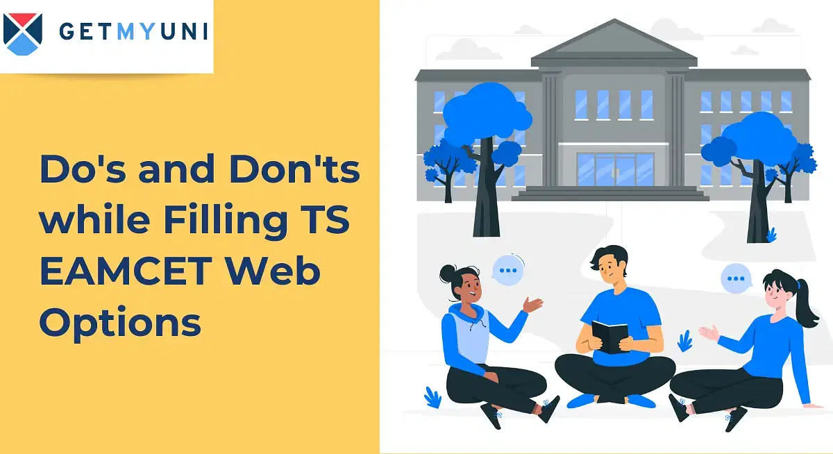 Do's and Don'ts while Filling TS EAMCET Web Options 2025