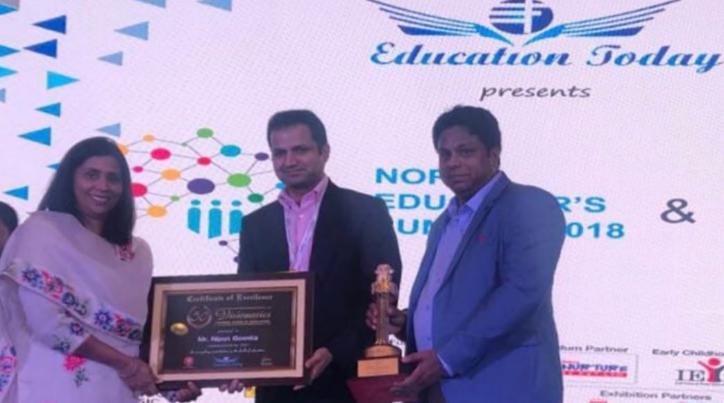 Education Today Presents 'The Education Icon of the Year 2018' to Managing Director of GD Goenka Group